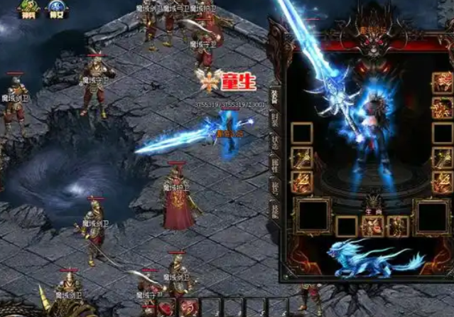 战役中跟随大部队进犯城门用道士的群体